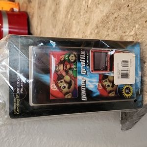 Gamer Graffix Super Mario Characters Skin for Gameboy SP Factory SEALED 2pk